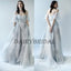 Charming Off the Shoulder Printed Backless A-Line Vintage Prom Dresses, D101