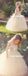 Straight Neckline Tulle Flower Girl Dresses with Handmade Flower, Flower Lovely Little Girl Dresses, D1148