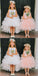 Round Neckline Hi-line Tulle Pixie Tutu Dresses, Cheap Flower Girl Dresses, FG015