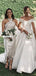 Charming Halter Mermaid Backless Ankle-Length Bridesmaid Dress, FC5330