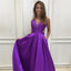 Long Prom Dresses, Satin Prom Dresses, A-Line Party Dresses, Sleeveless Evening Dresses, Sexy Prom Dresses , Vintage Prom Dresses, Backless Prom Dress, LB0551