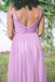 Long Bridesmaid Dress, Tulle Bridesmaid Dress, Spaghetti Straps Bridesmaid Dress, Floor-Length Bridesmaid Dress, Sleeveless Bridesmaid Dress, V-Back Bridesmaid Dress, LB0590