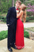 Spaghetti Straps Prom Dress, Soft Satin Prom Dress, V-Neck Prom Dress, Backless Prom Dress, Sexy Prom Dress, DA881