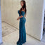 Charming Off Shoulder Mermaid Sexy Slit Long Prom Dresses, FC6592