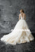 Long A-Line Tulle Wedding Dresses, Applique Honest Floor-length Wedding Dresses, D896